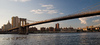 Brooklyn Bridge, NY: View of Manhattan from Brooklyn, in 2009