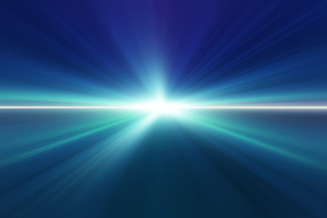 Blue Space Light Blast: Tech background in blue.