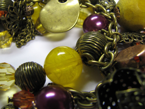 Treasure: a charm bracelet