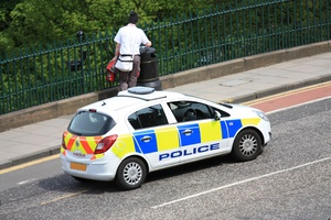 Police car: Police car