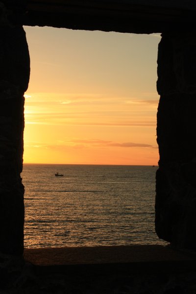 Port Soy Sunset: Sunset from Port Soy, Scotland