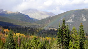 Rocky Mountain Rainbow: Some shots of a rainbow in Rocky Mountain National Park, CO. Trust me, it was so much more awesome in real life- it spanned this mountain valley and just blew me away!