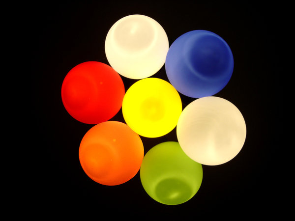 bulbs: coloured bulbs