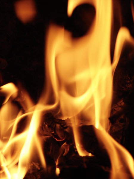 blured fire 3: camp fire