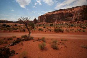 Moon's valley 3: Landscape of monument valley