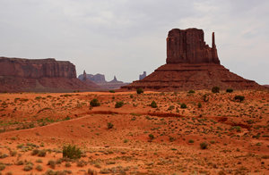 American dream 7: Landscape of monument valley