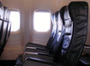 Empty Seats 2: Empty seats on an almost empty plane.