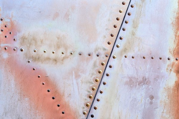 Helicopter texture 4: Rivets and metal panels from an old helicopter.