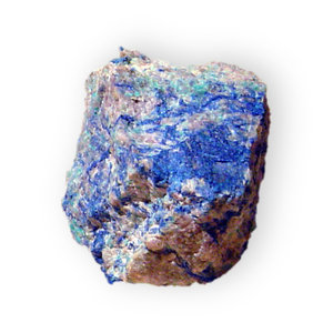 Shattuckite: Shattuckite (Hydrous Copper Silicate)  Location; Ajo, Pima County, Arizona