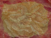 fabric faded texture: fabric texture coloured in shape of a frame