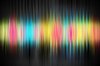 Sound of Colors: Colored stripes on a gray and black background