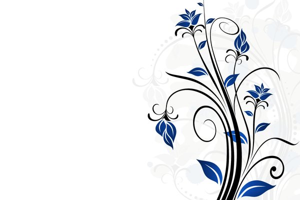Yet Another Floral 2: Colorful floral elements on a white background. Which do you like most? ;)