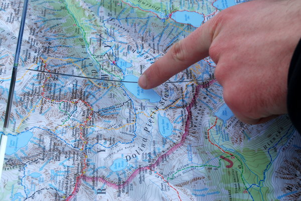 map: tatry, mountains, mountain peaks, logs, map, lake, finger