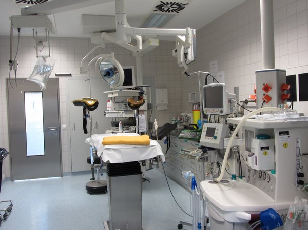 Operating room: OR in a hospital