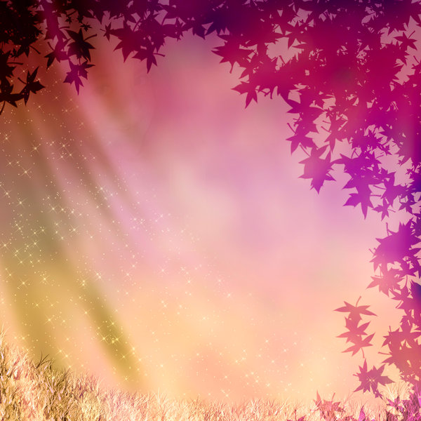 Fairy Dust: Fun fairy background with hidden face