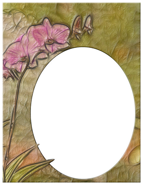 Flower frame: 