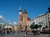 St. Mary's Church, Krakow 2: Gothic St. Mary's Basilica in Krakow (Poland), view form main market square