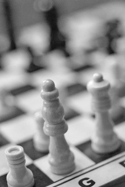 Witte schaken leger 5: 