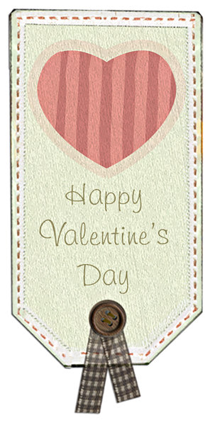 Love tag 1: Happy Valentine's tag