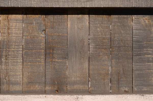Wood slat flooring 2: Parallel wood slat flooring in an unfinished texture.