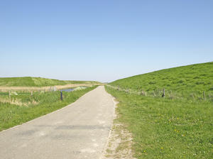 dutch landscape: dutch landscape series. Near by Ouddorp, Goeree Overflakkee, the Netherlands