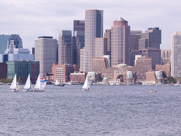 Boston 2: Boston skyline and harbour