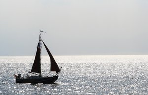 boat: at the north sea