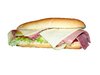 Cold Sandwich: 3- meat  submarine sandwich