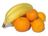 laranjas e bananas: 