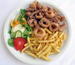 calamary meal: none