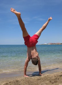 strand gymnastiek: 