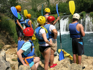 kayaking adventure: river Zrmanja, Croatia