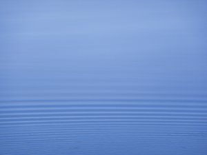 Blue waves: Ripples in the sea