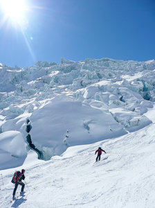 lodowców w Vallée puste: 