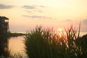 Outer Banks Sunset: It was hard to stop taking photos of this beautiful setting.