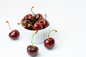 Fresh Cherries 5: Photo of fresh cherries
