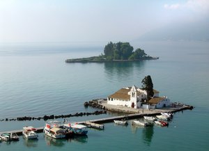 Corfu - Mosteiro de Vlacherna: 