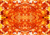 oranje abstract patroon: 