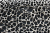 Eroded seawall: Badly eroded seawall in Dorset, England.