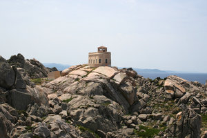 Vantage point: An ecological research centre on an island in Sardinia.