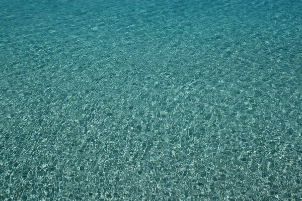 Sparkling water: Sparkling rippled seawater off the coast of Sardinia.