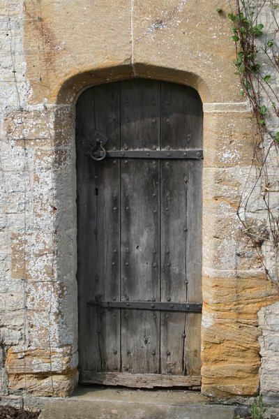 Antigo porta: 