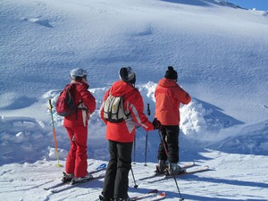 ski-groep: 