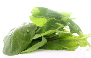 spinach: 