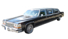 Limo: A very long car.