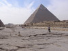 Pyramid in Giza: One of Giza's pyramids.