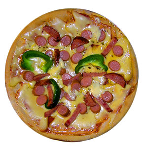 Pizza saboroso: 