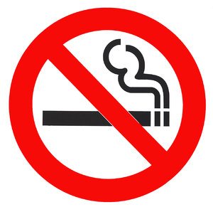Verboden te roken: 