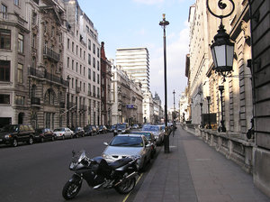London street: A street in London.