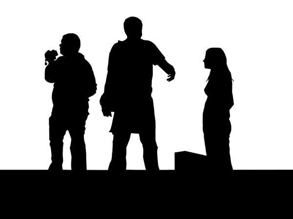 Tourists: Some tourists silhouette!Please comment this shot or mail me if you found it useful. Just to let me know!I would be extremely happy to see the final work even if you think it is nothing special! For me it is (and for my portfolio)!